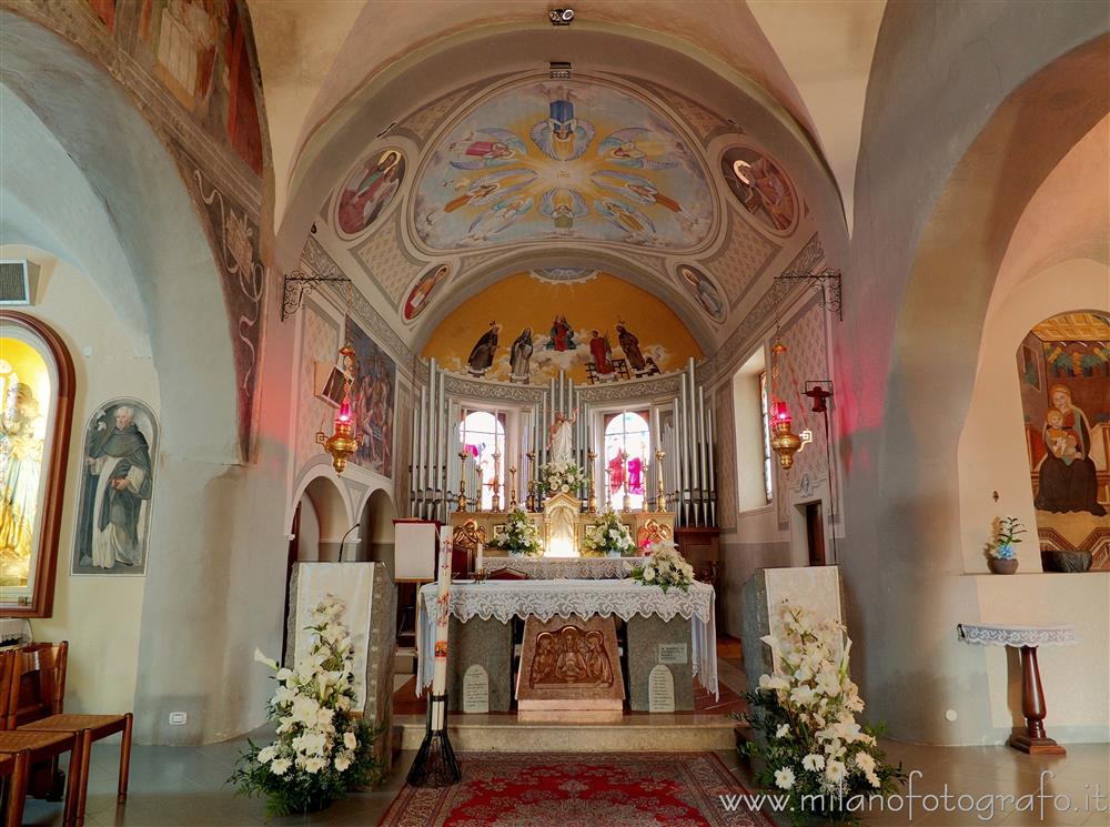 Verrone (Biella) - Presbiterio della Chiesa di San Lorenzo